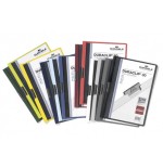 3437-DOSSIER CON CLIP 30 H A4 VERDE DURABLE 2200-32