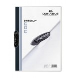 3444-DOSSIER CON CLIP SWINGCLIP 30 H A4 NEGRO DURABLE 2260-01