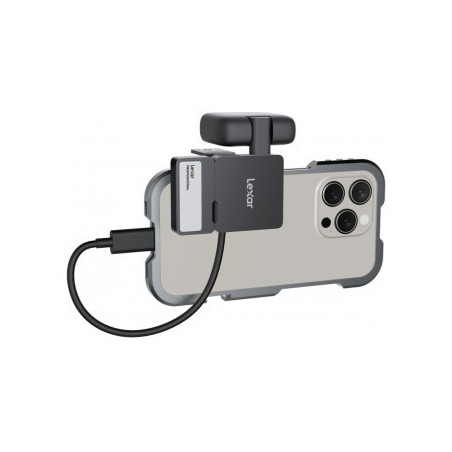 34460-LEXAR PROFESSIONAL GO EXTERNAL PORTABLE SSD 2TB,USB3.2 GEN2 UP TO 1050MB/S READ AND 1000MB/S WRITE CON HUB 4-PUERT