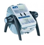 3449-TARJETERO ROTATIVO VISIFIX FLIP VEGAS NEGRO DURABLE 2417-01