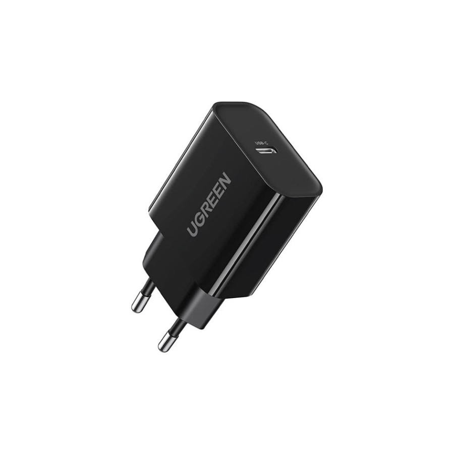 34548-Ugreen 10191 cargador de dispositivo movil Universal Negro Corriente alterna Carga rapida Interior