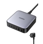 34558-Ugreen Nexode Universal Negro, Gris Corriente alterna Carga rapida Interior