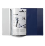 3463-DOSSIER FASTENER DURAPLUS A4 PVC AZUL OSCURO DURABLE 2579-07