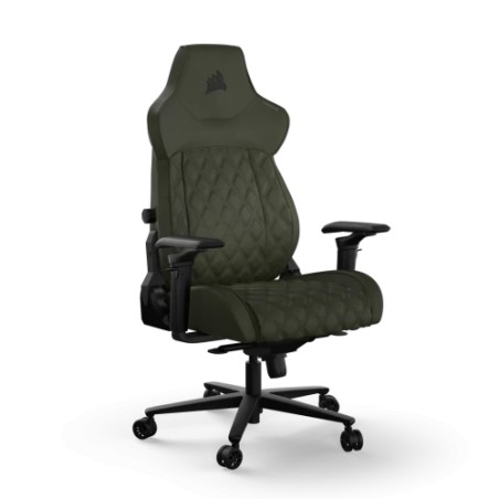 34674-Corsair TC500 LUXE Silla para videojuegos de PC Asiento acolchado Verde