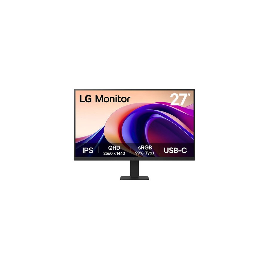 34753-LG 27´´ QHD Monitor pantalla para PC 68,6 cm (27") 2560 x 1440 Pixeles Quad HD Negro