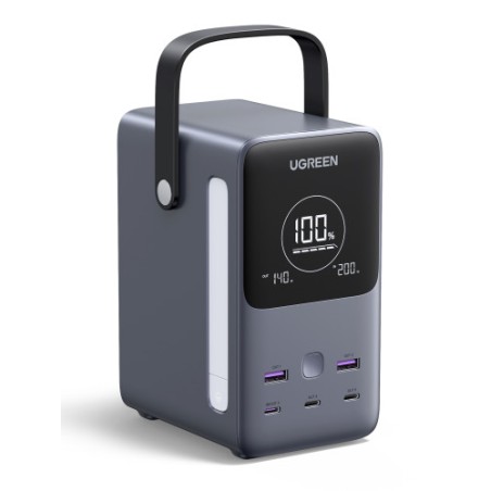 34922-Ugreen Nexode Power Bank 48000 mAh Litio Gris