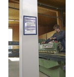 3501-BLISTER 2 MARCO AUTOADHESIVO MAGNETICO DURAFRAME A4 AZUL DURABLE 4872-07