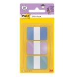 35068-BLISTER DISPENSADOR 36 MARCADORES INDEX STRONG 25,4X38,1 MM 3 COLORES PASTEL AZUL/MORADO/VERDE 686-3COAST POST-IT