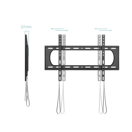35240-TOOQ SOPORTE FIJO PARED PANTALLAS 37"-80", NEGRO