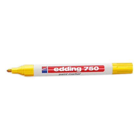 3527-MARCADOR PERMANENTE 2-4MM 750 AMARILLO EDDING 750-5