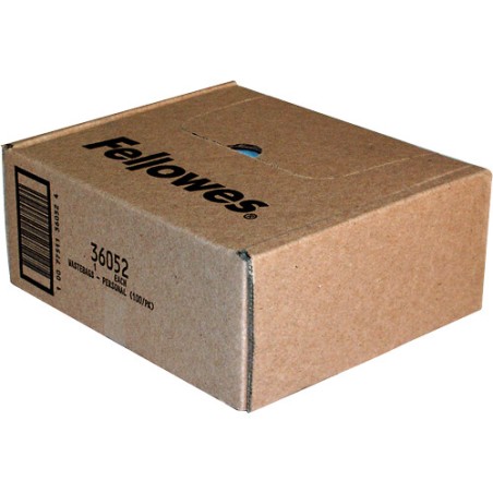 353-PACK 100 BOLSAS RESIDUOS DESTRUCCION 28L. FELLOWES 36052