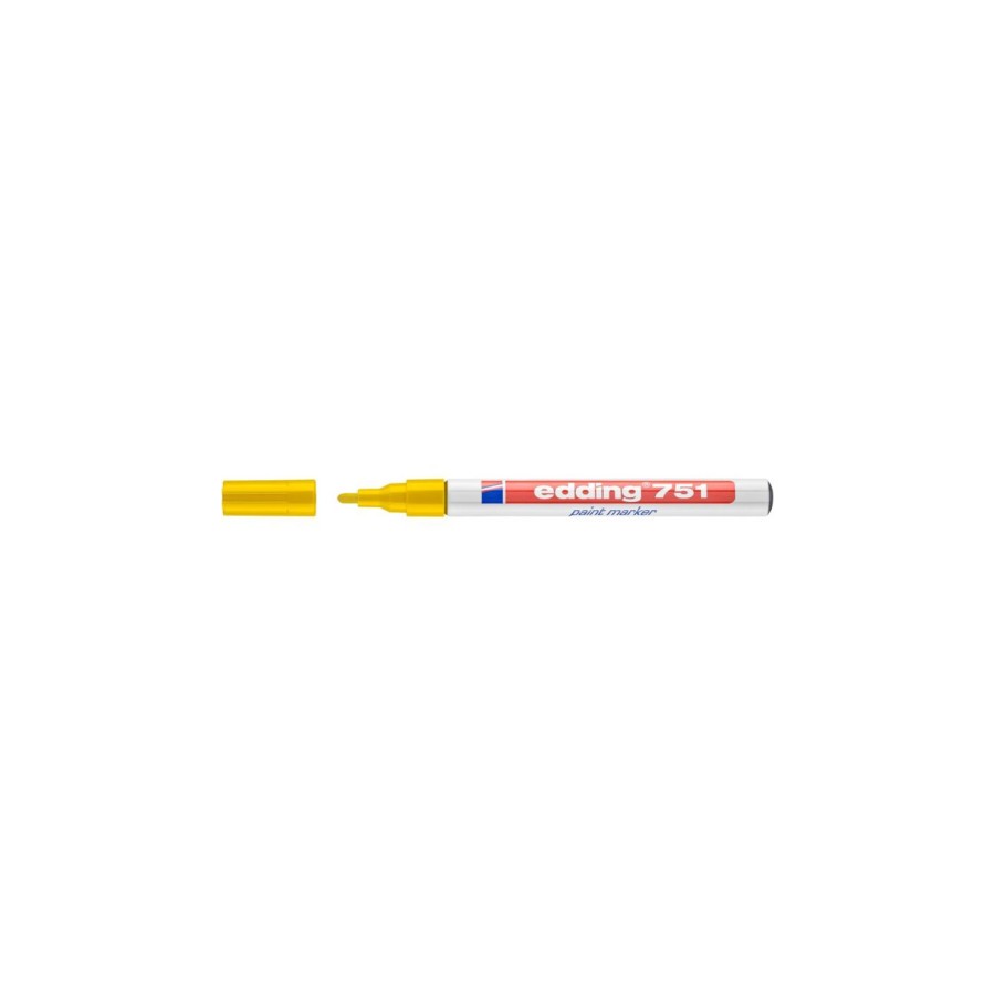 3533-MARCADOR PERMANENTE 1-2MM 751 AMARILLO EDDING 751-05