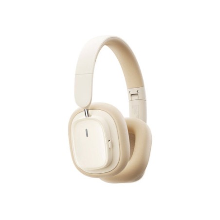 35439-BASEUS BOWIE H1I NOISE-CANCELLATION WIRELESS HEADPHONES STELLAR WHITE