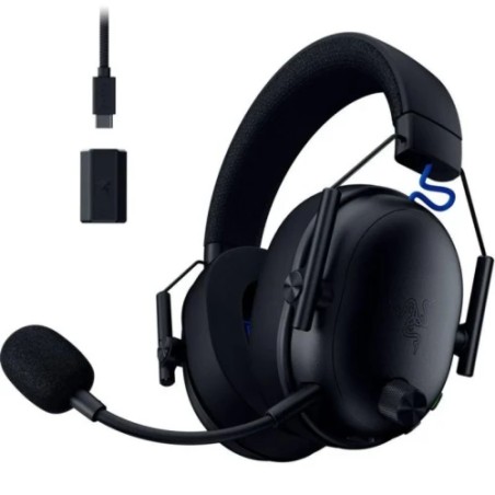 35476-Razer BlackShark V3 Auriculares Inalambrico y alambrico Diadema Juego USB tipo A Bluetooth Negro