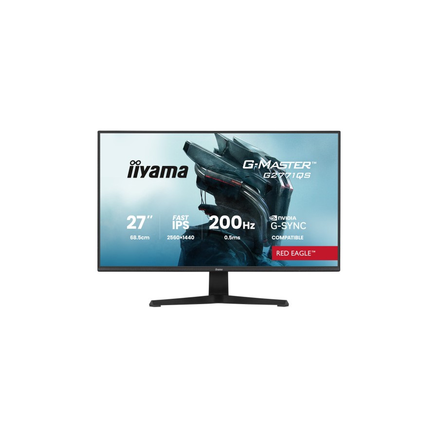 35490-iiyama G2771QS-B1 pantalla para PC 68,6 cm (27") 2560 x 1440 Pixeles Wide Quad HD Negro