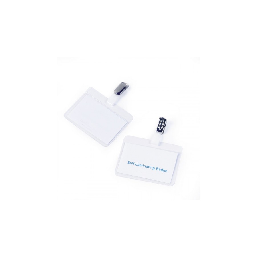 3550-CAJA DE 25 IDENTIFICADORES PINZA PLASTICO LAMINA AUTOADHESIVA DURABLE 8102-19