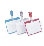 3553-CAJA DE 25 IDENTIFICADORES CON PINZA ROJO 60X90 DURABLE 8106-03