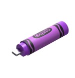 35558-SANDISK CRAYOLA USB-C FLASH DRIVE, 128 GB, - VIVID VIOLET (PURPLE)