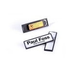 3562-CAJA DE 25 PORTANOMBRES CLIP CARD CON IMAN 17X67MM DURABLE 8132-01