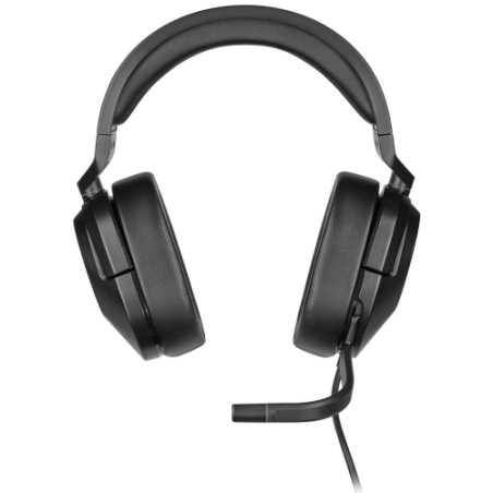 35640-Corsair HS55 STEREO Auriculares Alambrico De mano Juego Carbono