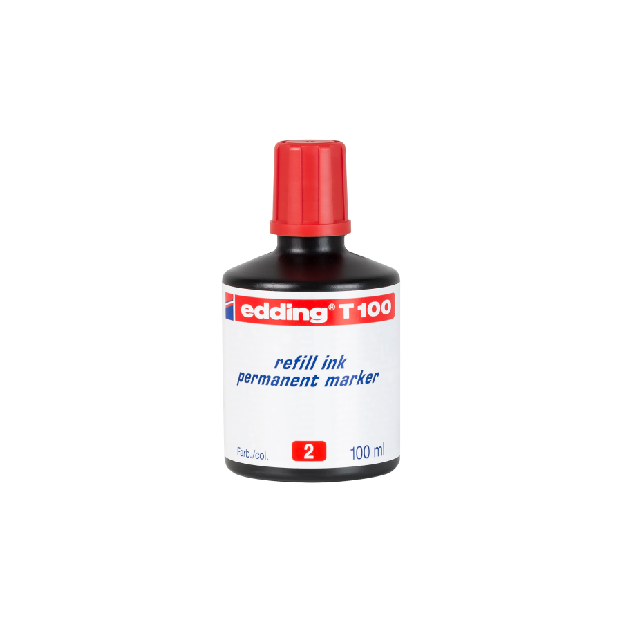 3579-Edding T-100 cartucho de tinta 1 pieza(s) Original Rojo
