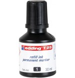 3581-FRASCO TINTA PARA RELLENAR 30ML NEGRO EDDING T25-001