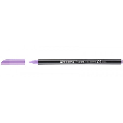 3587-ROTULADOR PUNTA FINA 1200 PASTEL LAVANDA EDDING 1200-087