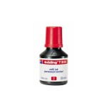 3591-FRASCO TINTA PARA RELLENAR 25ML ROJA EDDING T25-002