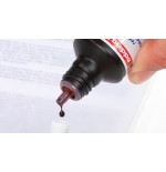 3592-FRASCO TINTA PARA RELLENAR 25ML ROJA EDDING T25-002