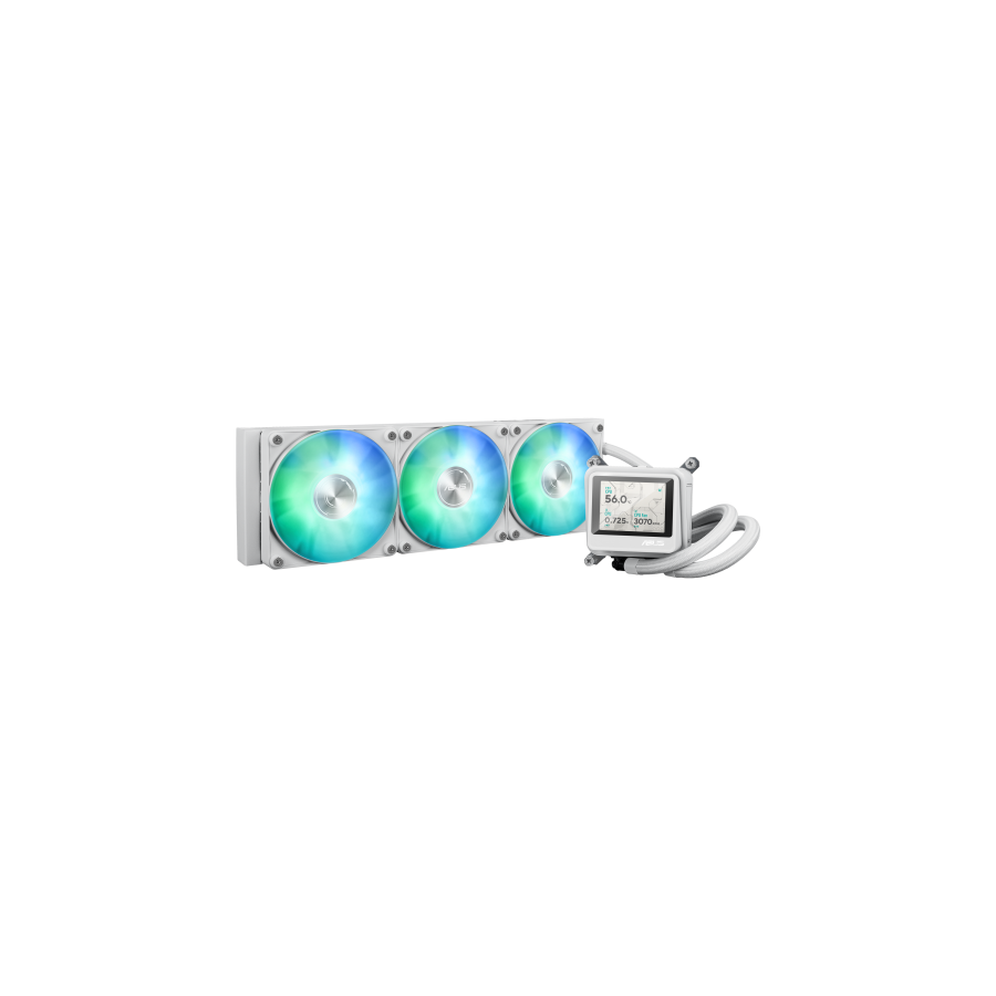 35952-SISTEMA DE REFRIGERACION LIQUIDA ASUS PARA CPU MAX GAMING LC 360 ARGB LCD WHITE (WHITE BOX)