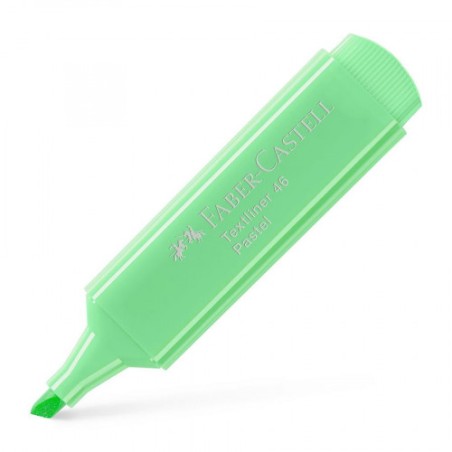 3598-MARCADOR FLUOR TEXTLINER VERDE CLARO PASTEL FABER CASTELL 154666