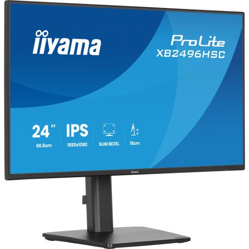 35991-MONITOR IIYAMA PANTALLA PARA PC 60,5 CM (23,8") 1920 X 1080 PIXELES FULL HD LED PANEL IPS USB-C HDMI DISPLAYPORT A