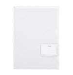 3615-DOSSIERS CON TARJETERO EXTRA PVC EN TRANSPARENTE PARDO 315000