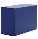 3622-CARPETA DE PROYECTOS LOMO 120 CIERRE BROCHES EN COLOR AZUL PARDO 971203