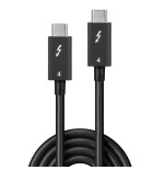 36244-Lindy 31120 cable Thunderbolt 1 m 40 Gbit/s Negro