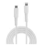 36256-Lindy 31318 cable de conector Lightning 3 m Blanco