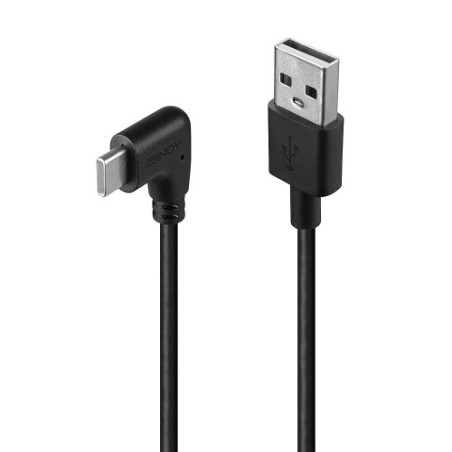36275-Lindy 32001 cable USB USB 2.0 1 m USB A USB C Negro
