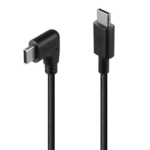 36277-Lindy 32004 cable USB USB 2.0 0,5 m USB C Negro