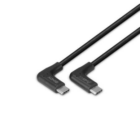 36298-Lindy 32022 cable USB USB 3.2 Gen 2 (3.1 Gen 2) 0,5 m USB C Negro