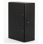 3630-CARPETA DE PROYECTOS LOMO 200 CIERRE GOMAS EN COLOR NEGRO PARDO 972101