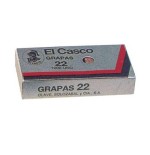 3634-CAJA DE 1000 GRAPAS GALVANICZADAS MODELO 22/6G EL CASCO 1G00221
