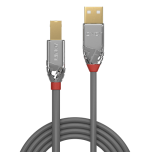 36468-Lindy 36645 cable USB USB 2.0 7,5 m USB A USB B Gris