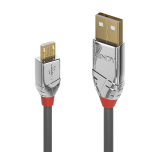 36475-Lindy 36653 cable USB USB 2.0 3 m USB A Micro-USB B Gris