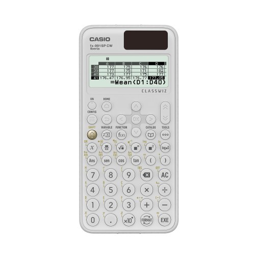 3649-CALCULADORA CIENTIFICA DE 12 DIGITOS CASIO FX-991 SP CW