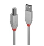 36515-Lindy 36682 cable USB USB 2.0 1 m USB A USB B Gris