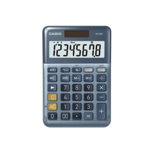 3653-CALCULADORA DE SOBREMESA DE 8 DIGITOS CASIO MS-80E
