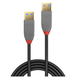 36596-Lindy 36751 cable USB USB 3.2 Gen 1 (3.1 Gen 1) 1 m USB A Negro