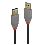 36601-Lindy 36754 cable USB USB 3.2 Gen 1 (3.1 Gen 1) 5 m USB A Negro, Gris