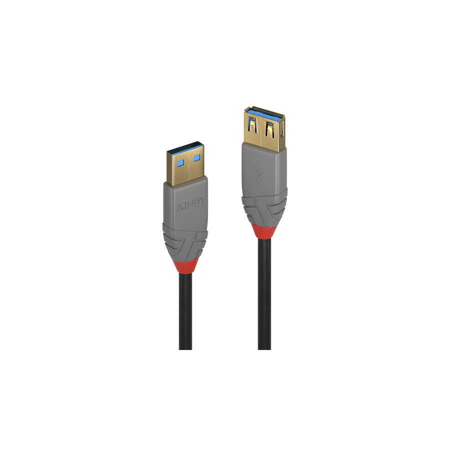 36609-Lindy 36763 cable USB USB 3.2 Gen 1 (3.1 Gen 1) 3 m USB A Negro