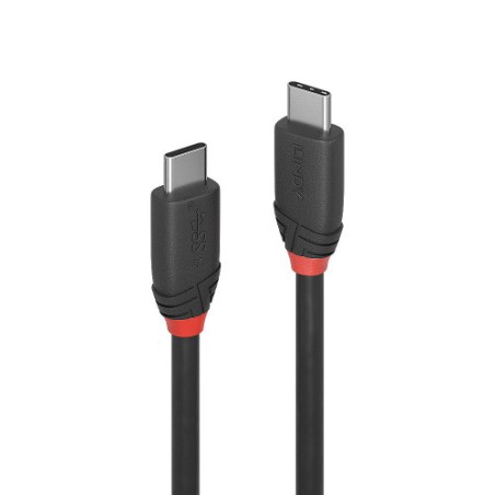 36665-Lindy 36907 cable USB USB 3.2 Gen 1 (3.1 Gen 1) 1,5 m USB C Negro